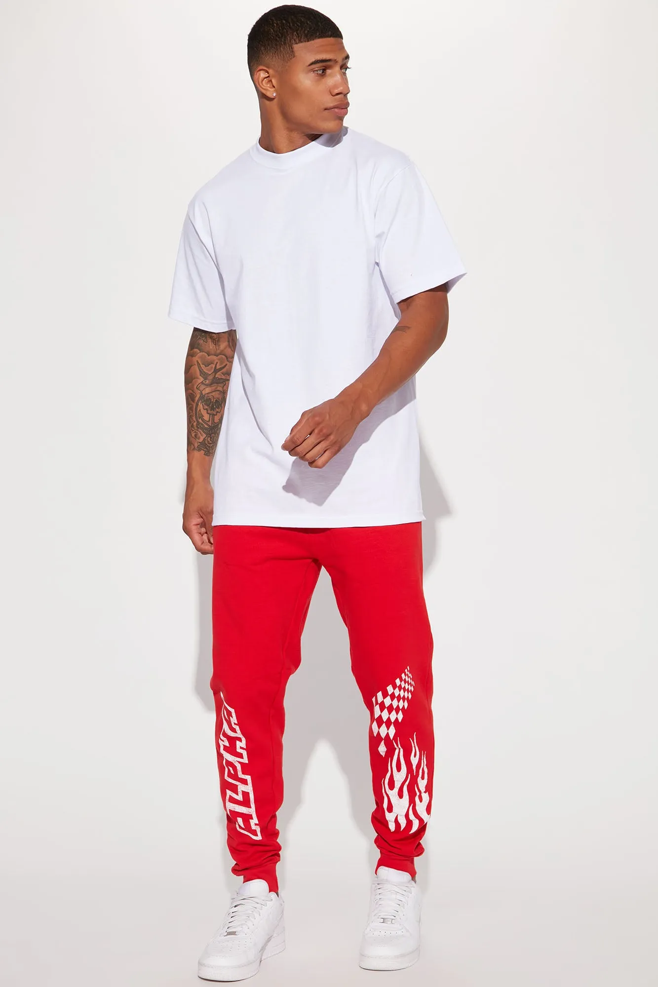 Alpha Joggers - Red