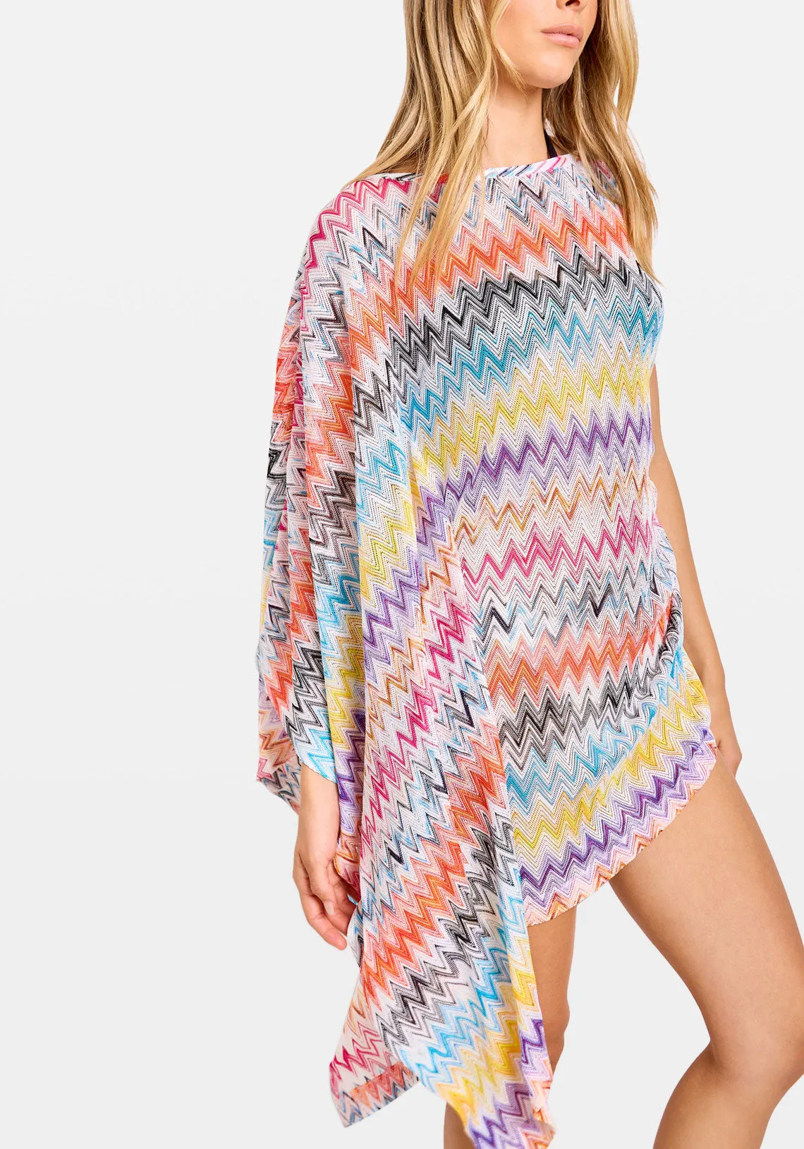 ASYMMETRIC COVER UP SHORT MULTI