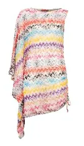 ASYMMETRIC COVER UP SHORT MULTI