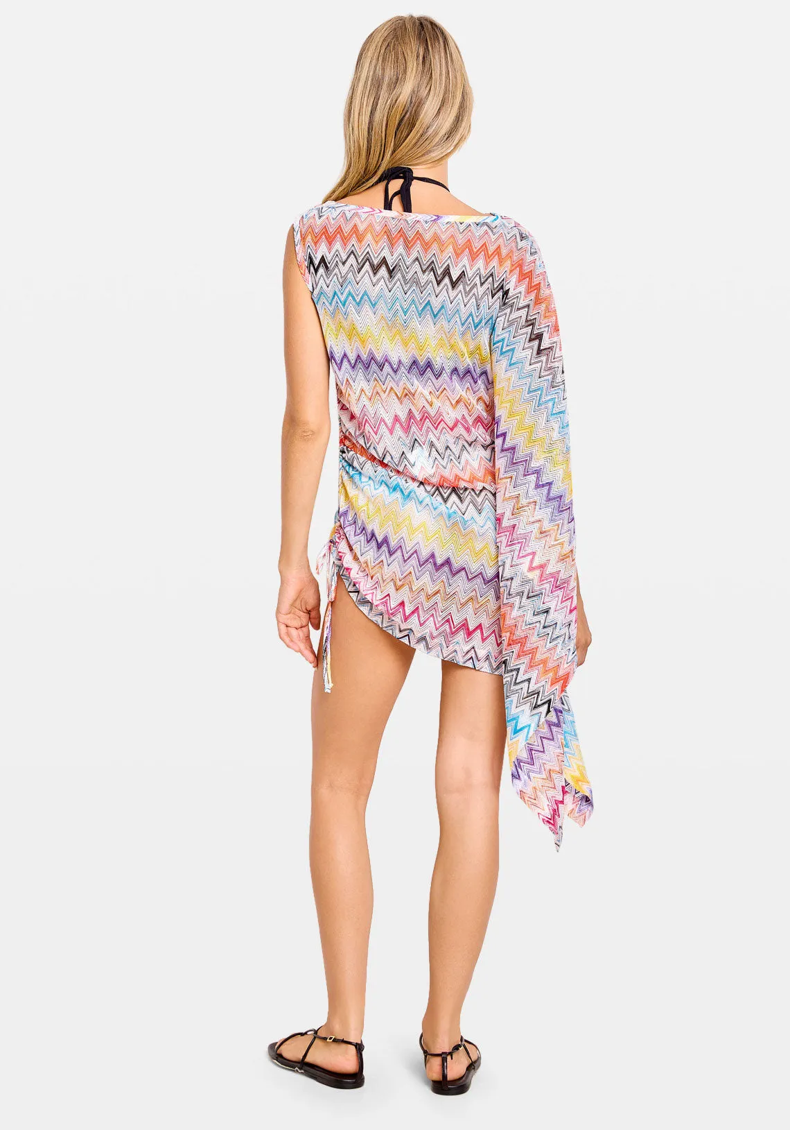 ASYMMETRIC COVER UP SHORT MULTI