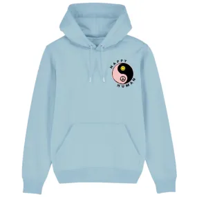 Baby Blue HAPPY HUMAN Hoodie