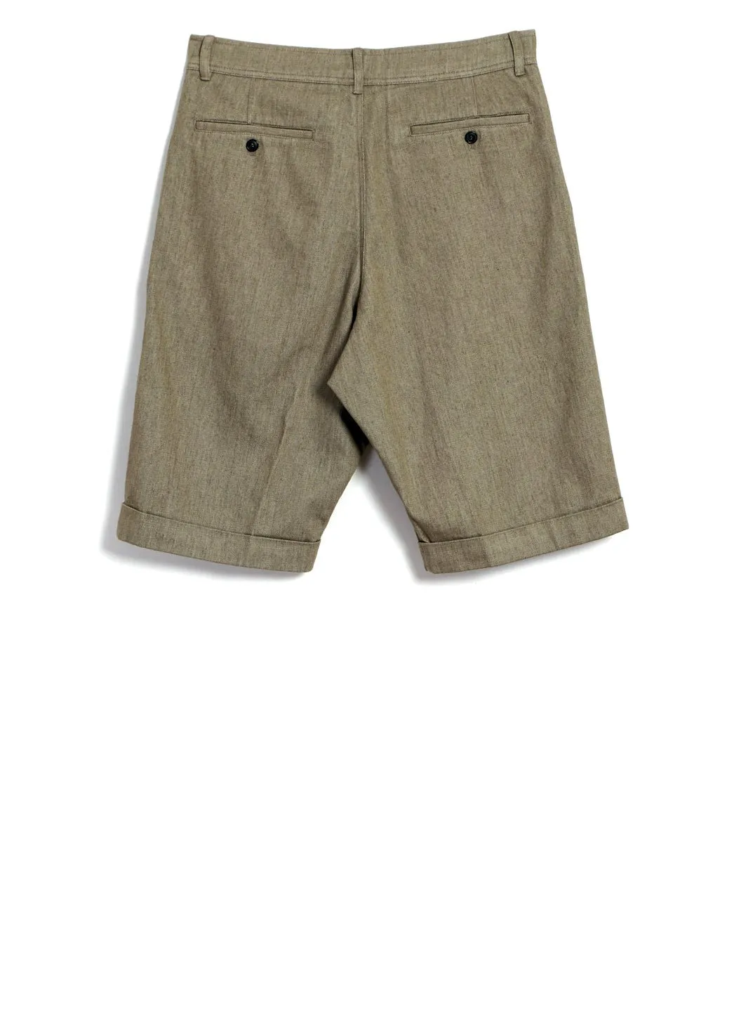 BIRK | Single Pleated Shorts | Safari