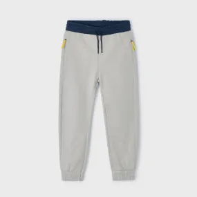 BOYS GREY FLEECE JOGGERS