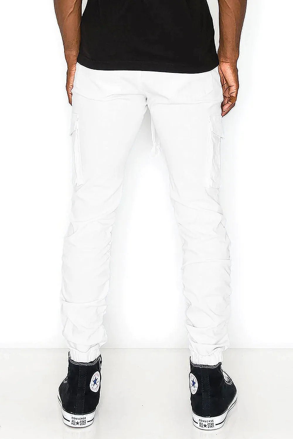 Bungee Scrunched Cargo Joggers