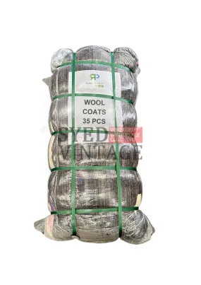 Casual Wool Coats Mix 45kg Bale