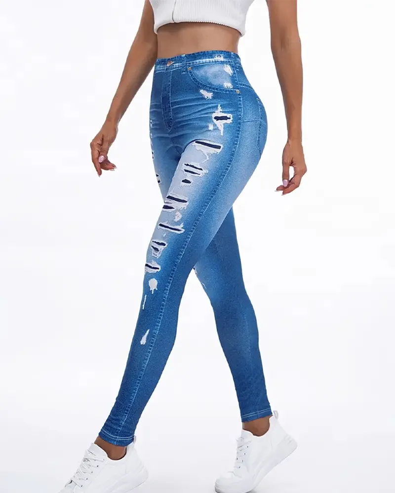 Cowboy Printed Fitness Yoga Pants