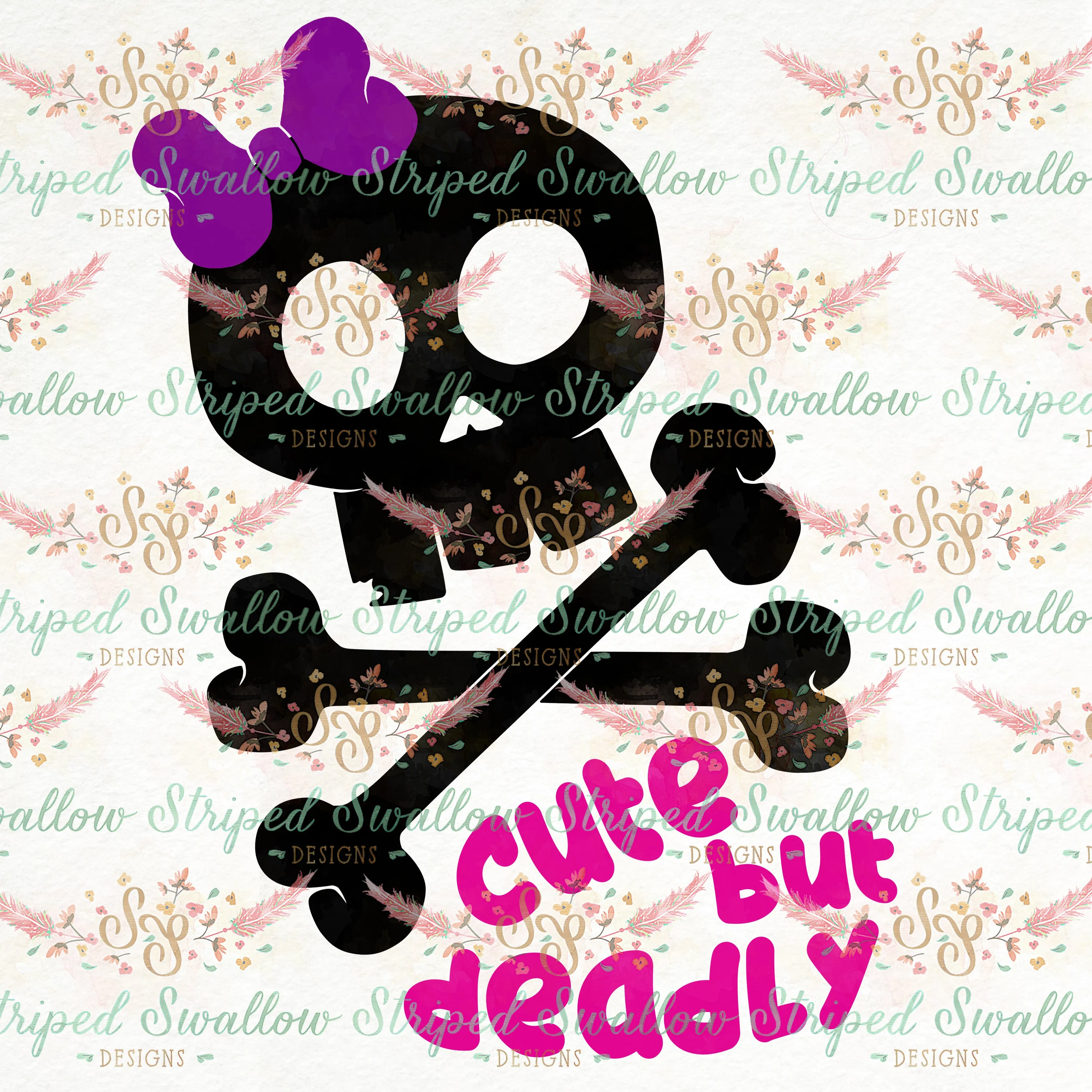 Cute But Deadly Layered Digital Cut File