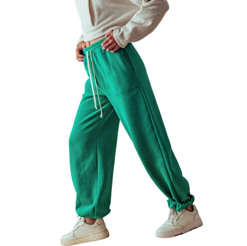 Elastic Drawstring Joggers