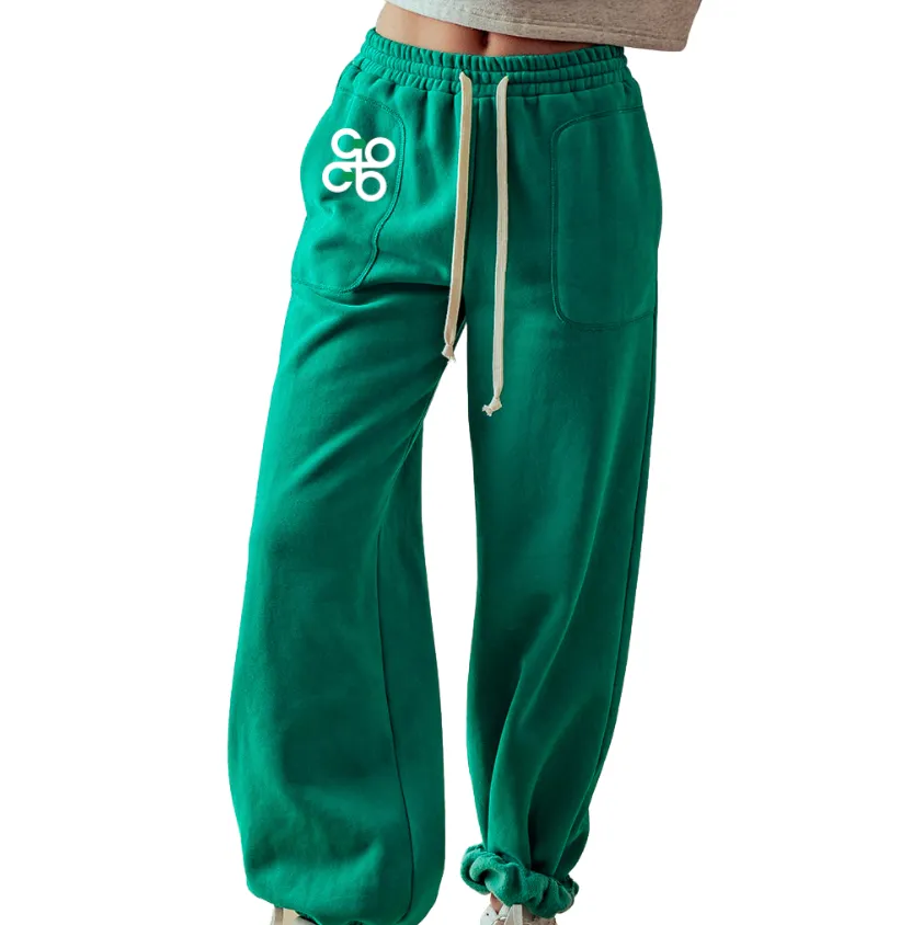 Elastic Drawstring Joggers