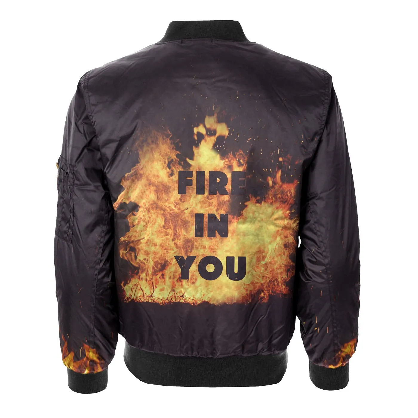 Fire In You Bomber Jacket