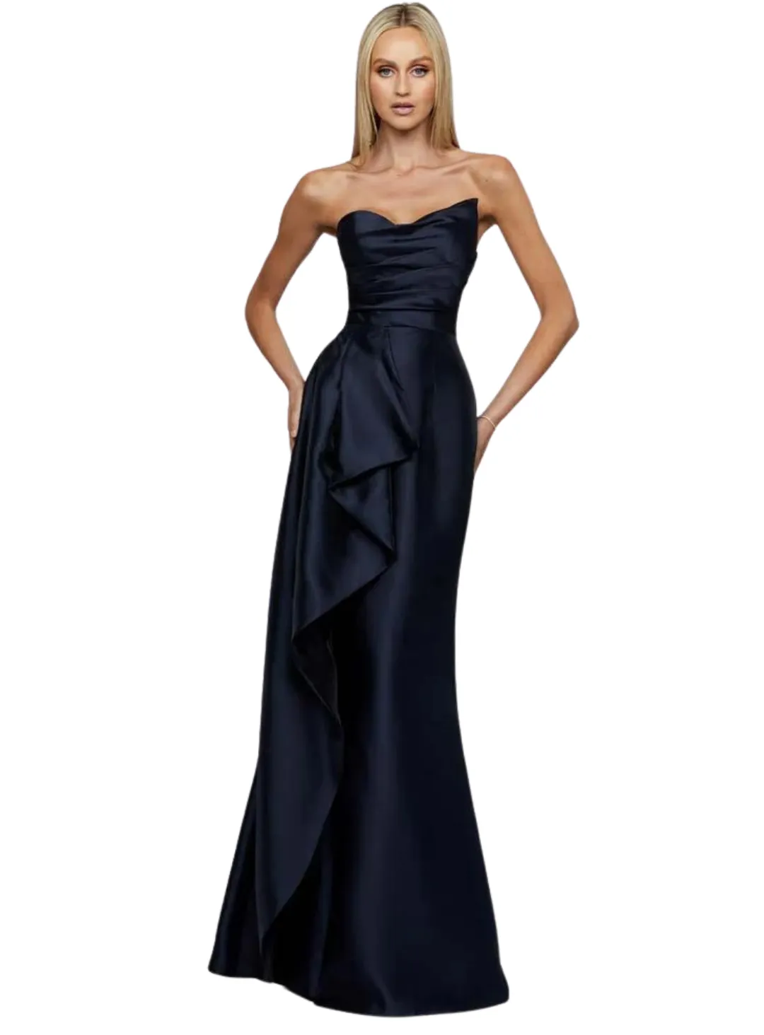 Kasery Asymmetric Gown