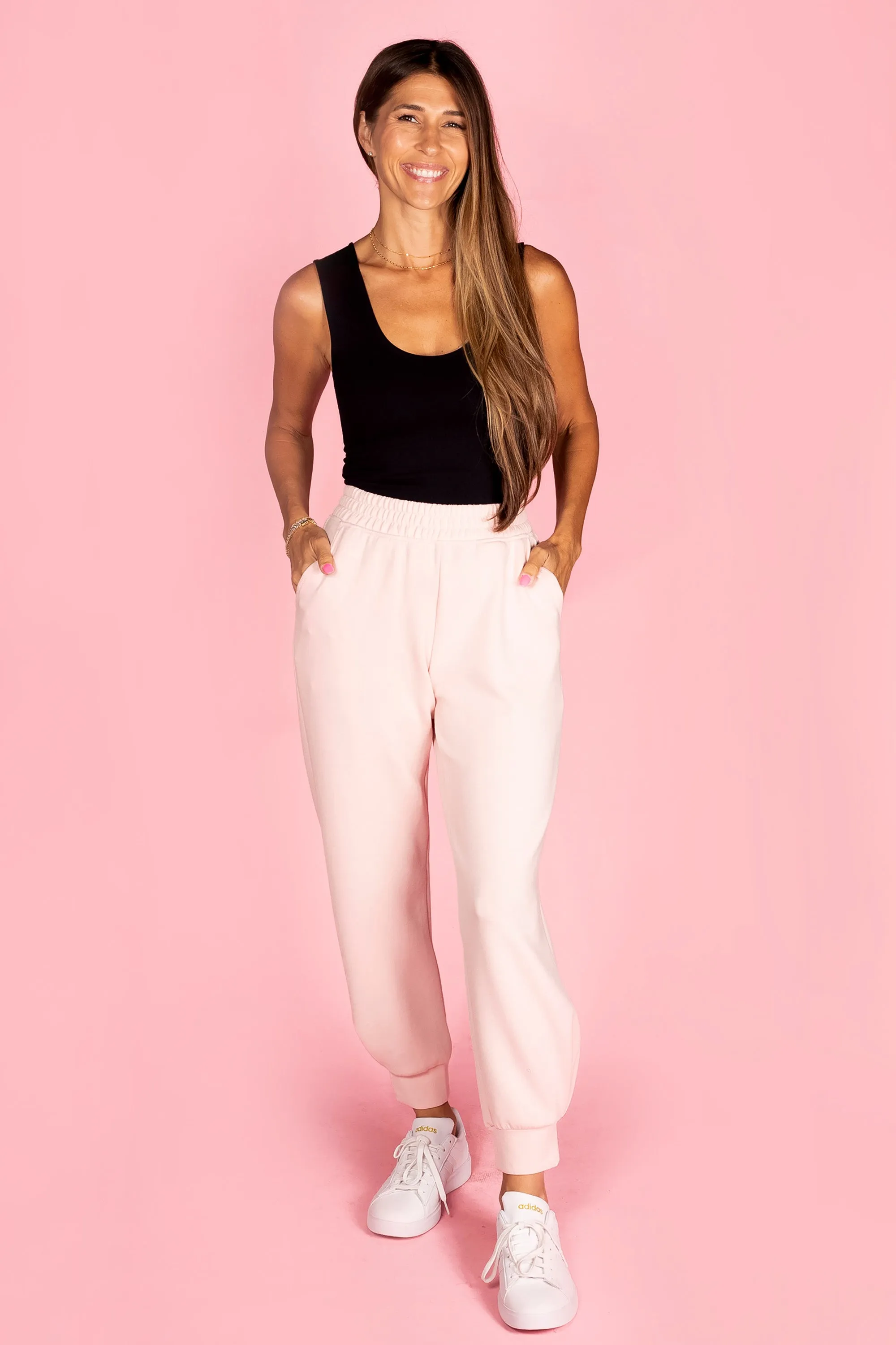 Kelsey Light Pink Jogger Pant - FINAL SALE