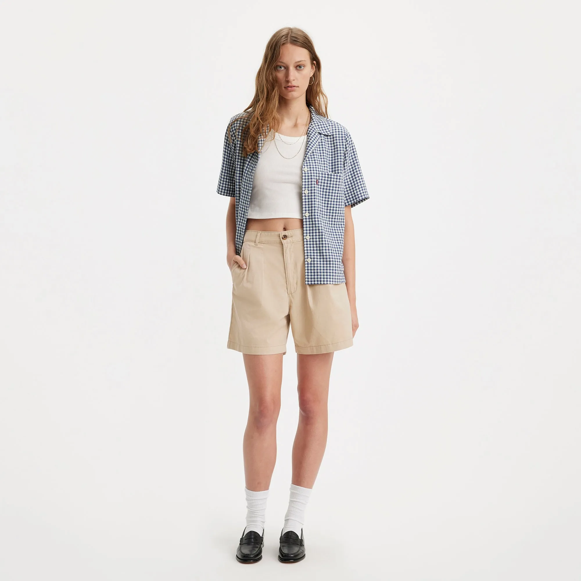 Levi's® Women's Pleated Trouser Shorts