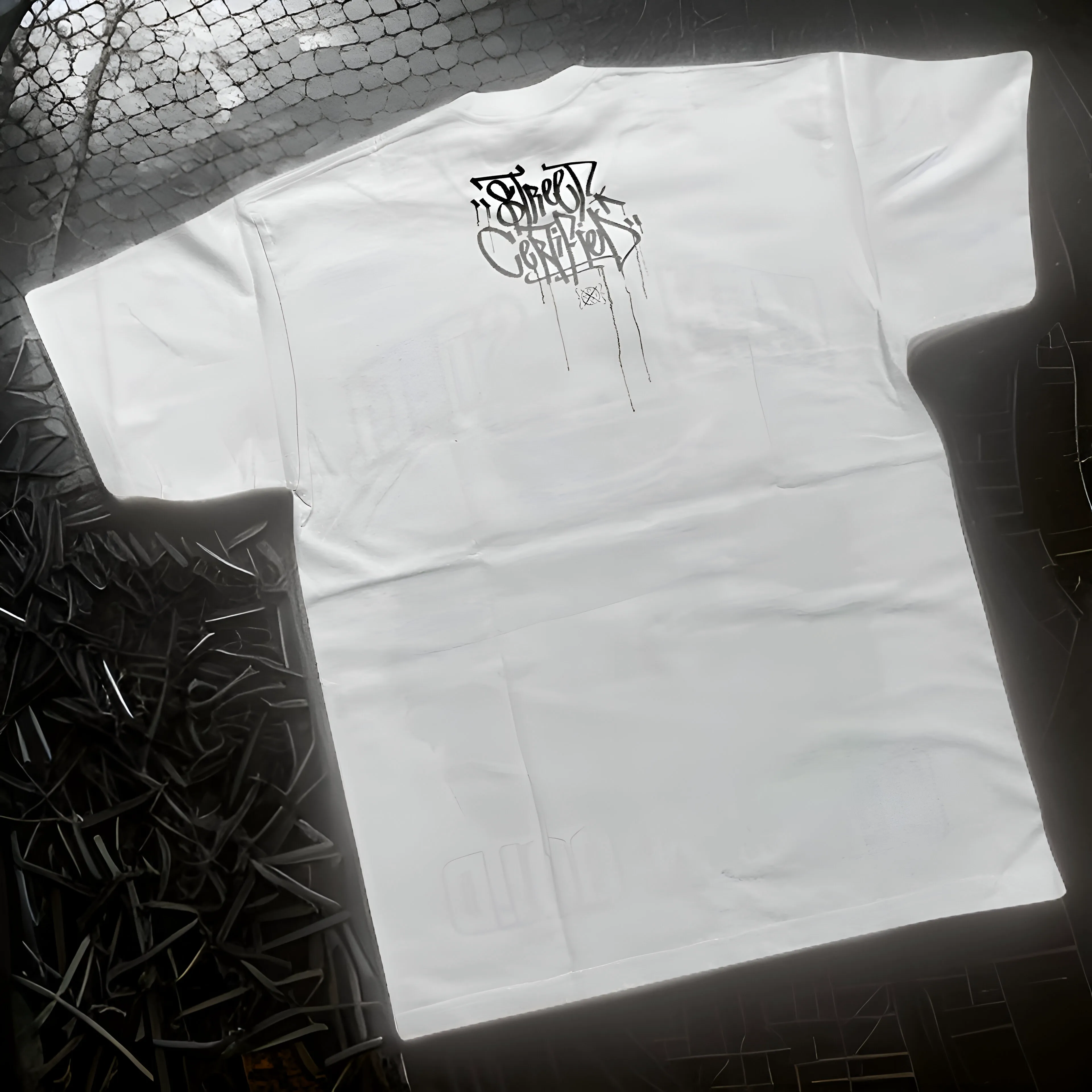 *<SC>* (WHITE) ~RAIDER VILLAIN~ HEAVY COTTON JUMBO PRINT TEES