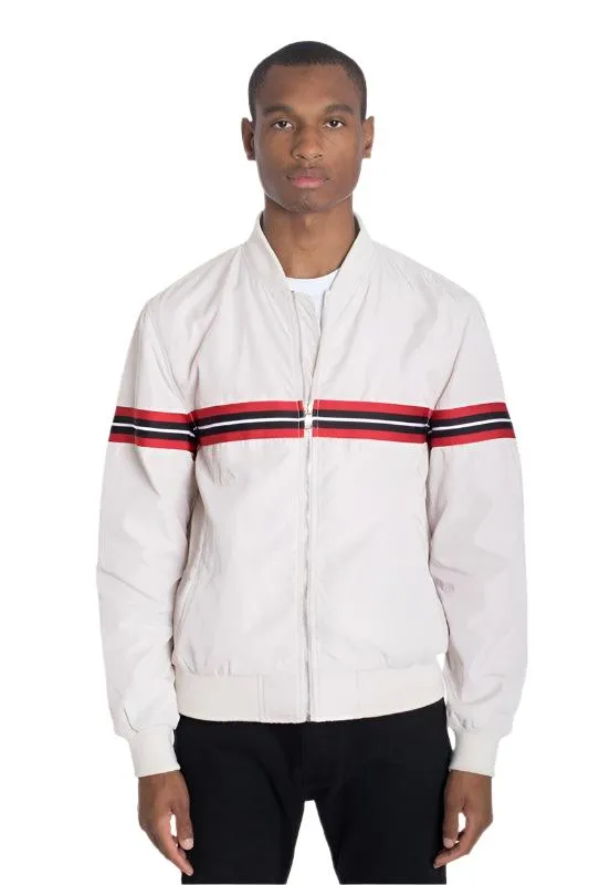 Luxury Woven Taped Bomber Jackets