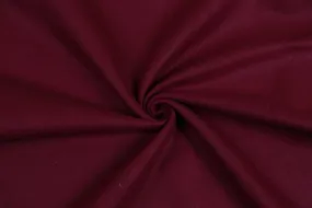 Maroon Plain Wool Felt Fabric