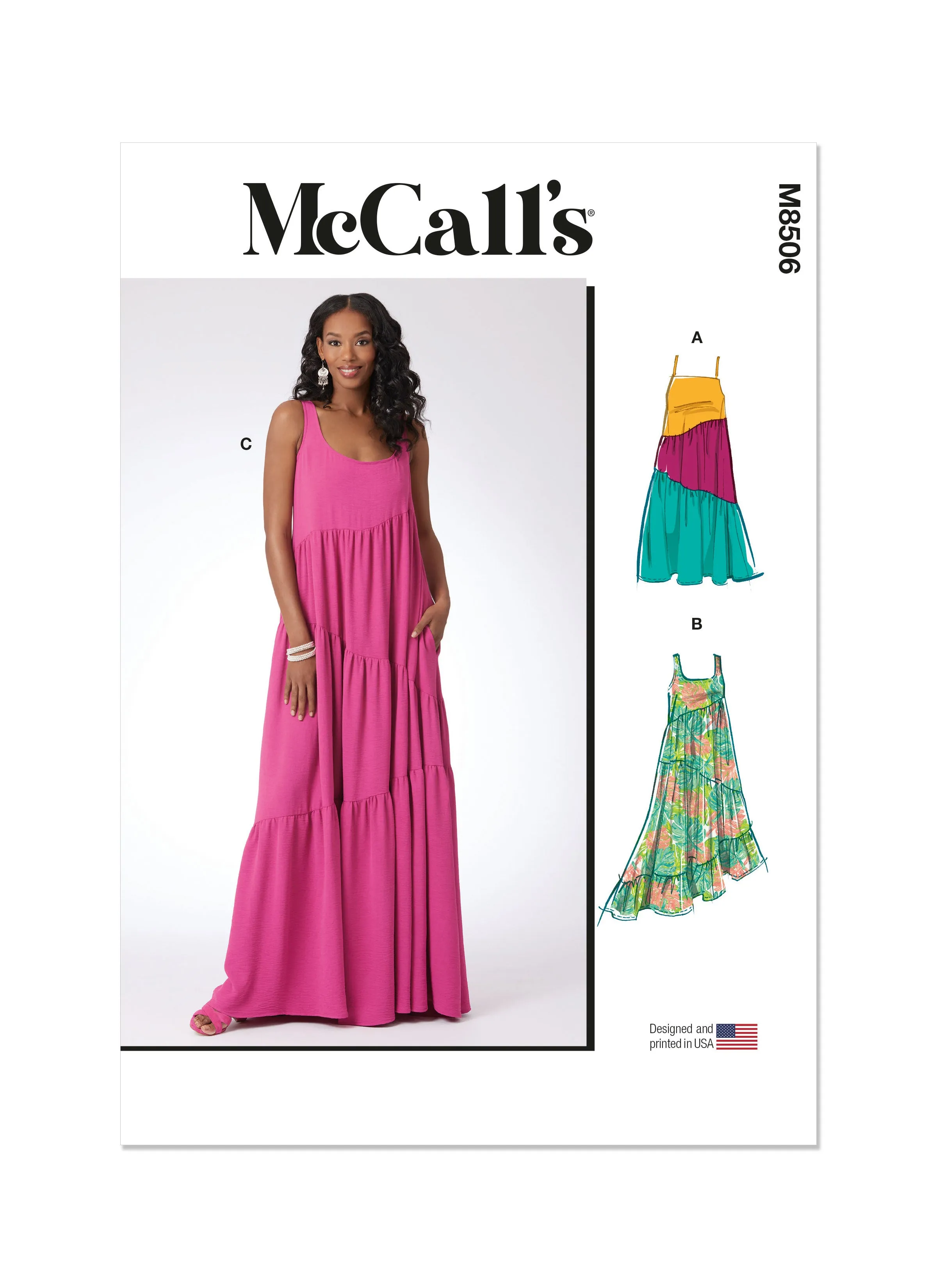 McCall's sewing pattern 8506 Dresses