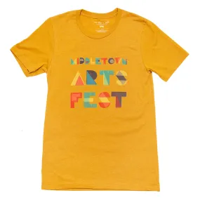 Middletown Arts Fest Tee - Mustard