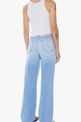 Mother Denim Maven Jean Heel in Ripped Off