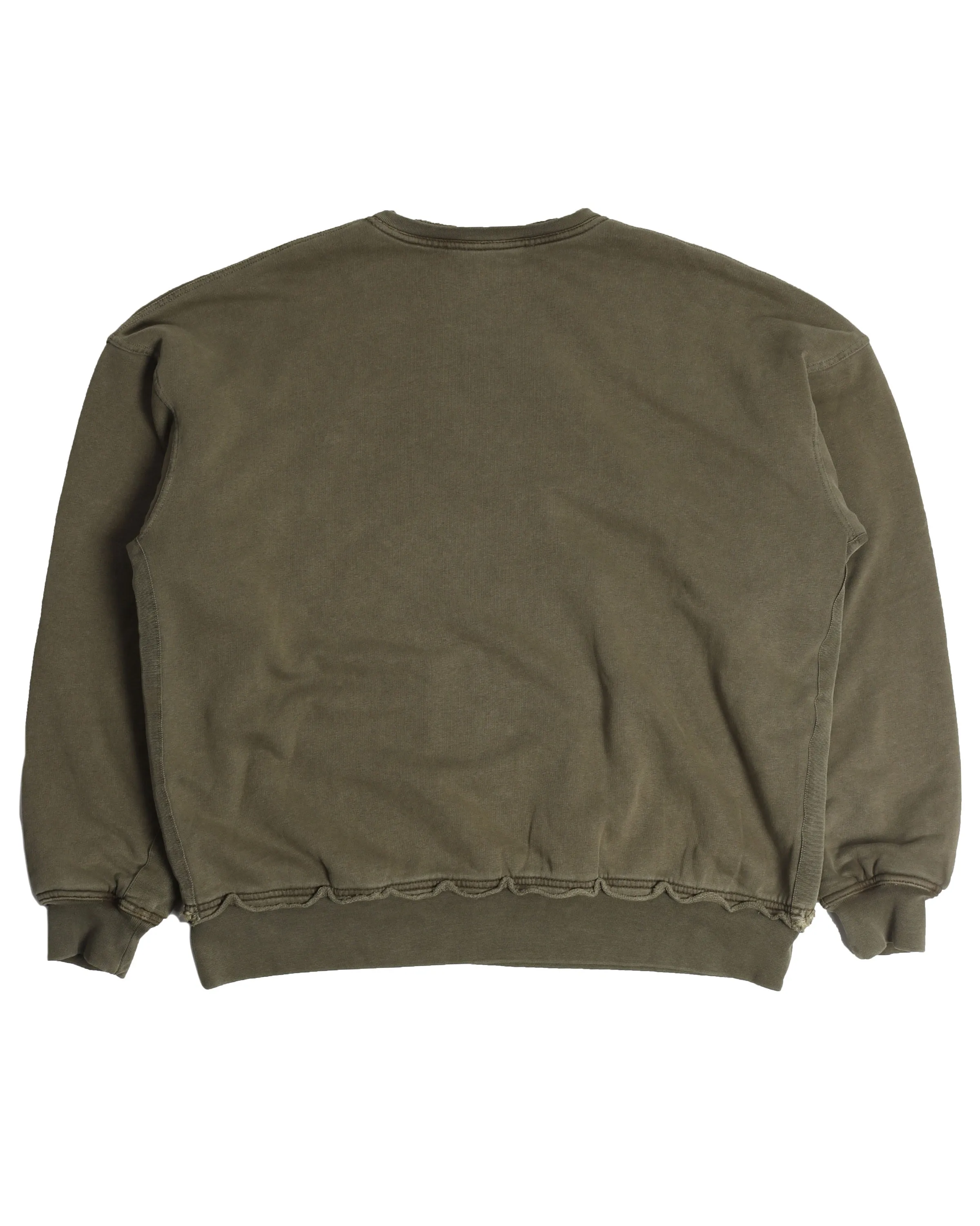 Olive Double Layered Sweater