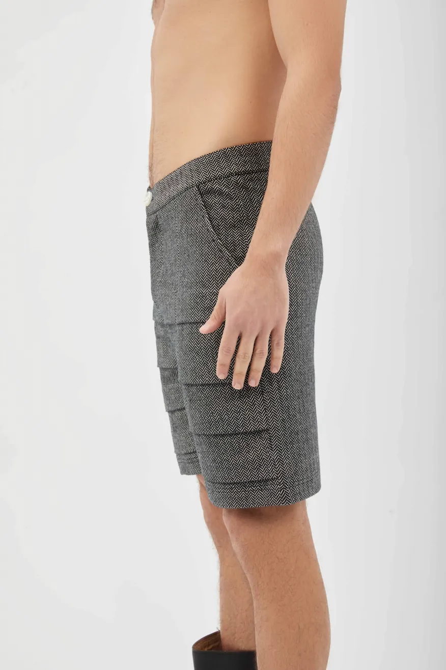 Pleated Shorts