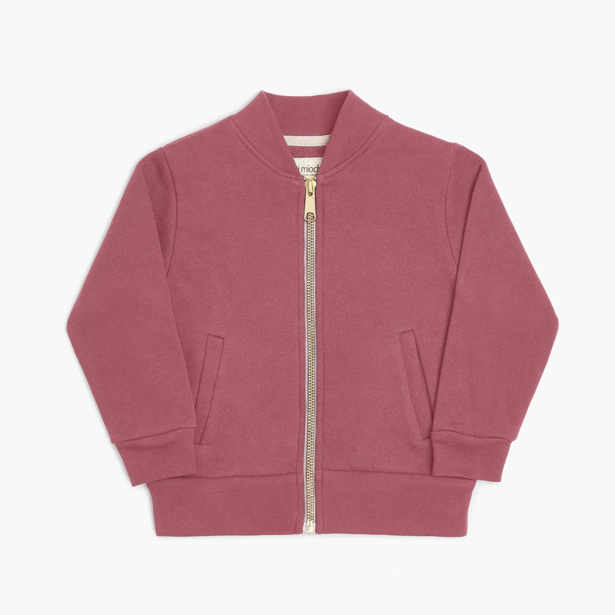 Plush Varsity Bomber