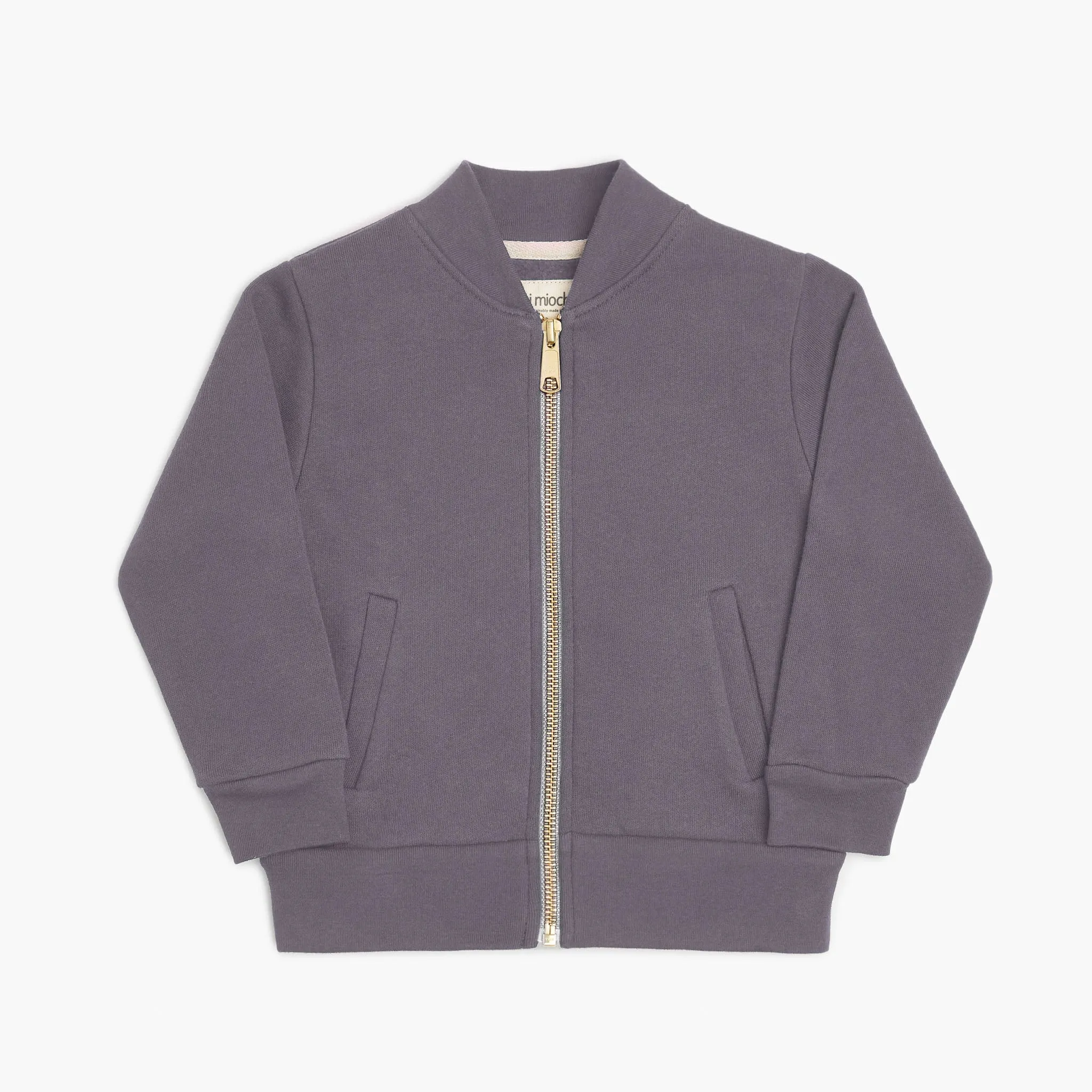 Plush Varsity Bomber