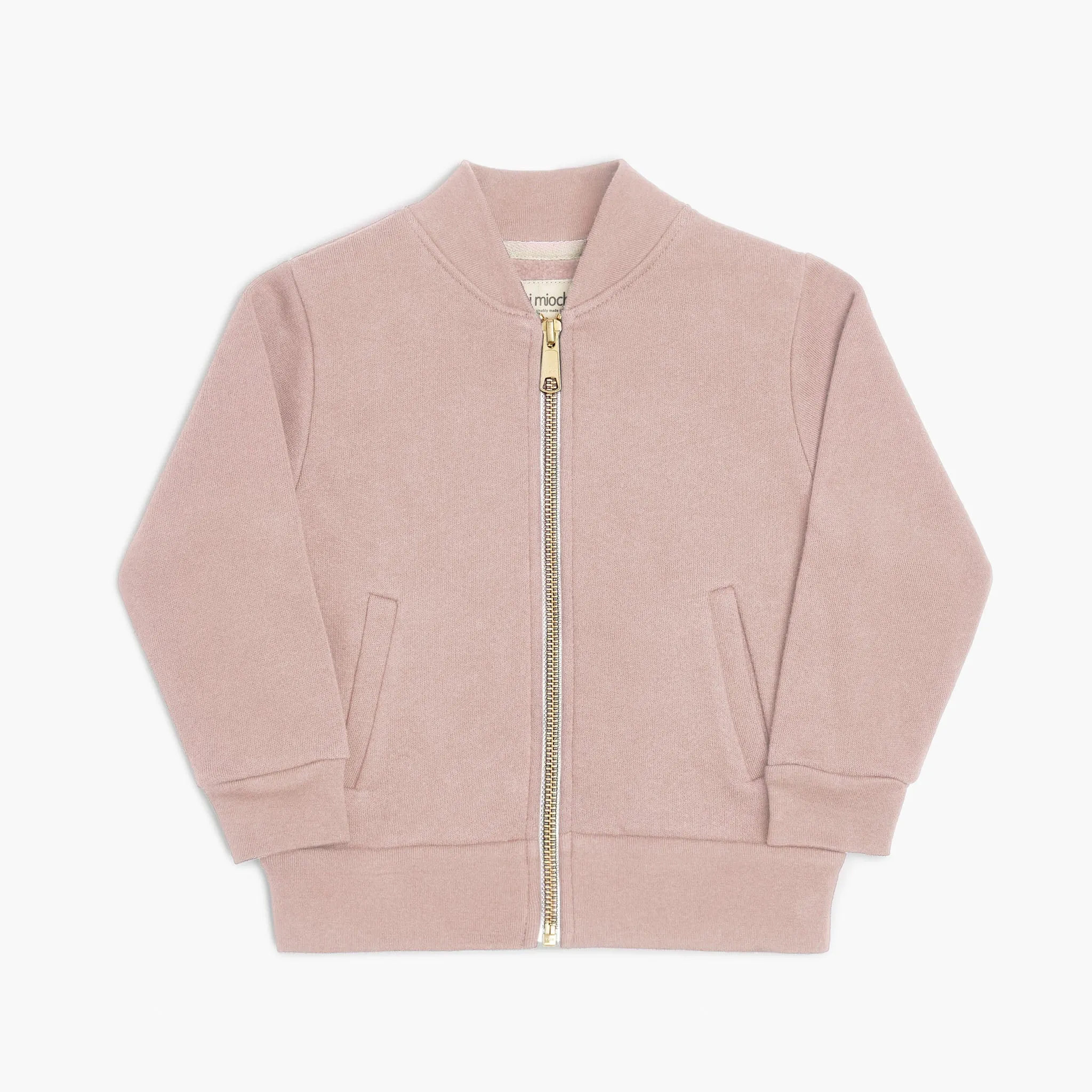 Plush Varsity Bomber