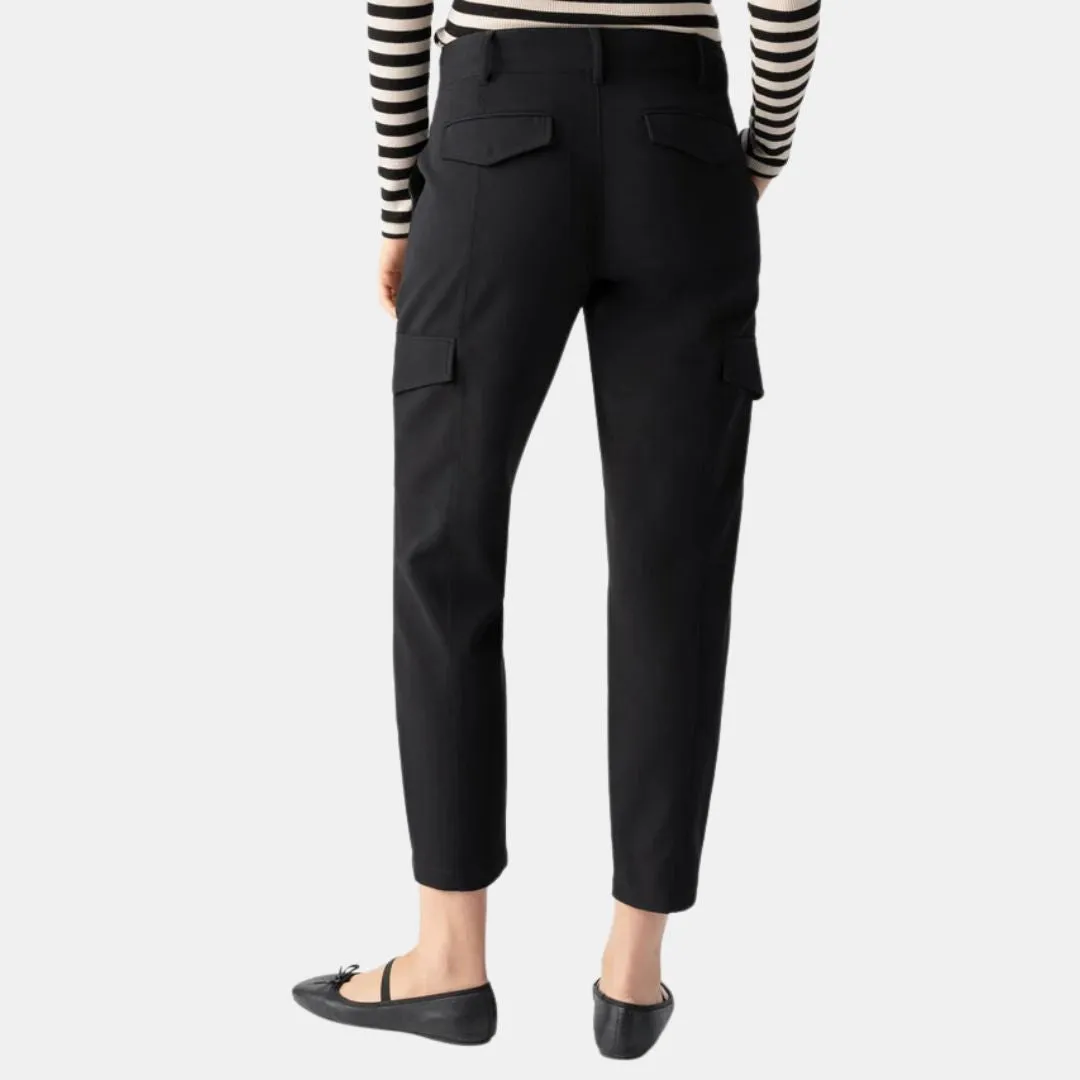 Polished Cargo Pant (Black)