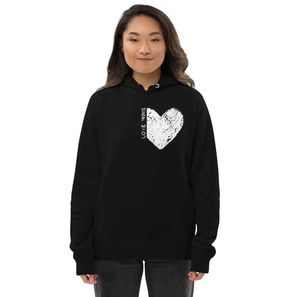 "LOVE WINS" ORGANIC HOODIE