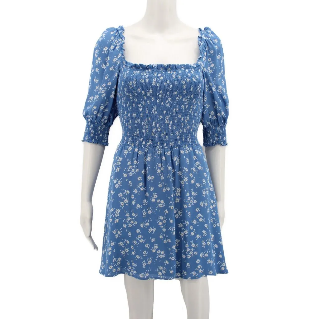 REFORMATION PRINT DRESSES BLUE M | 8