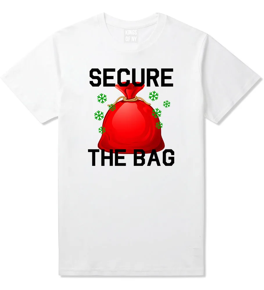 Secure The Bag Hiphop Christmas Mens T-Shirt