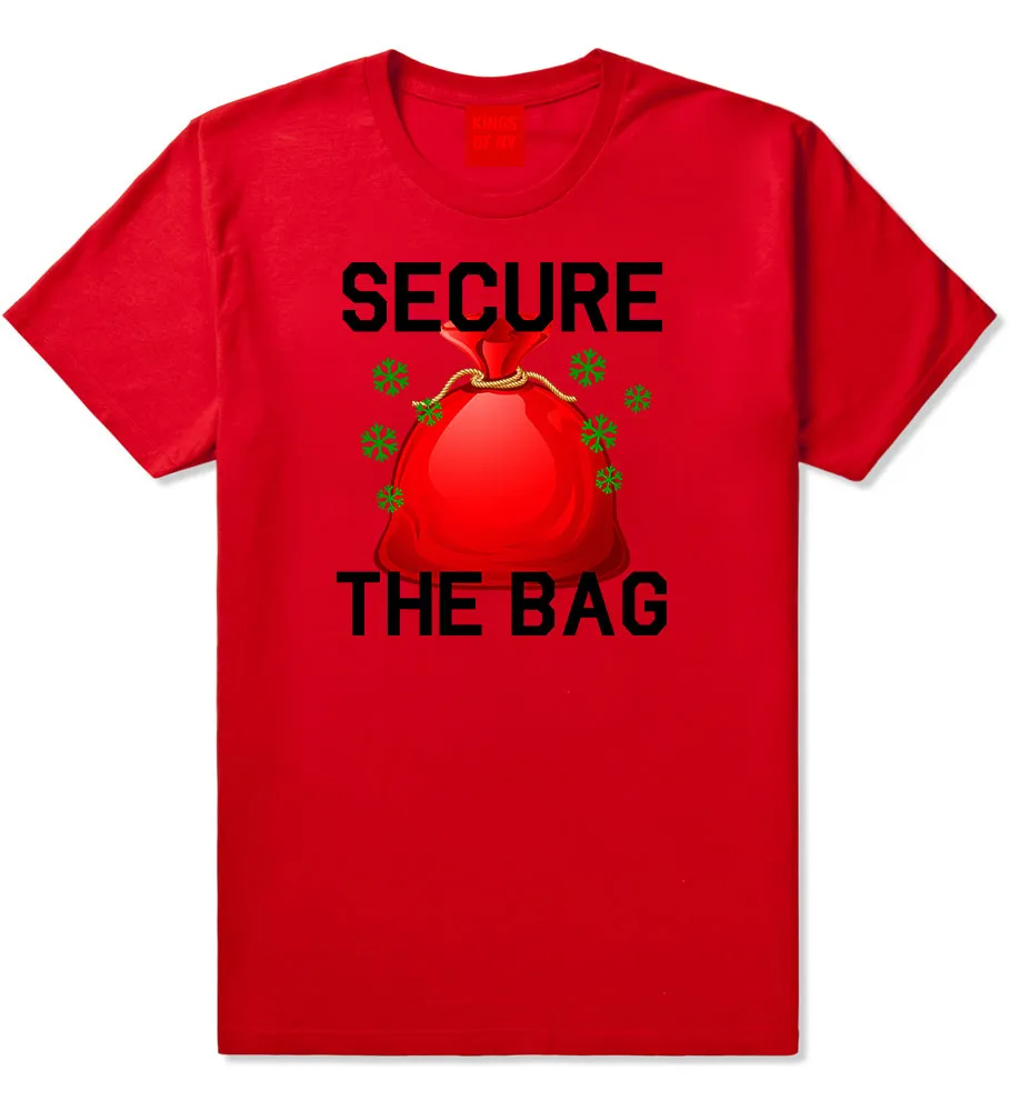 Secure The Bag Hiphop Christmas Mens T-Shirt