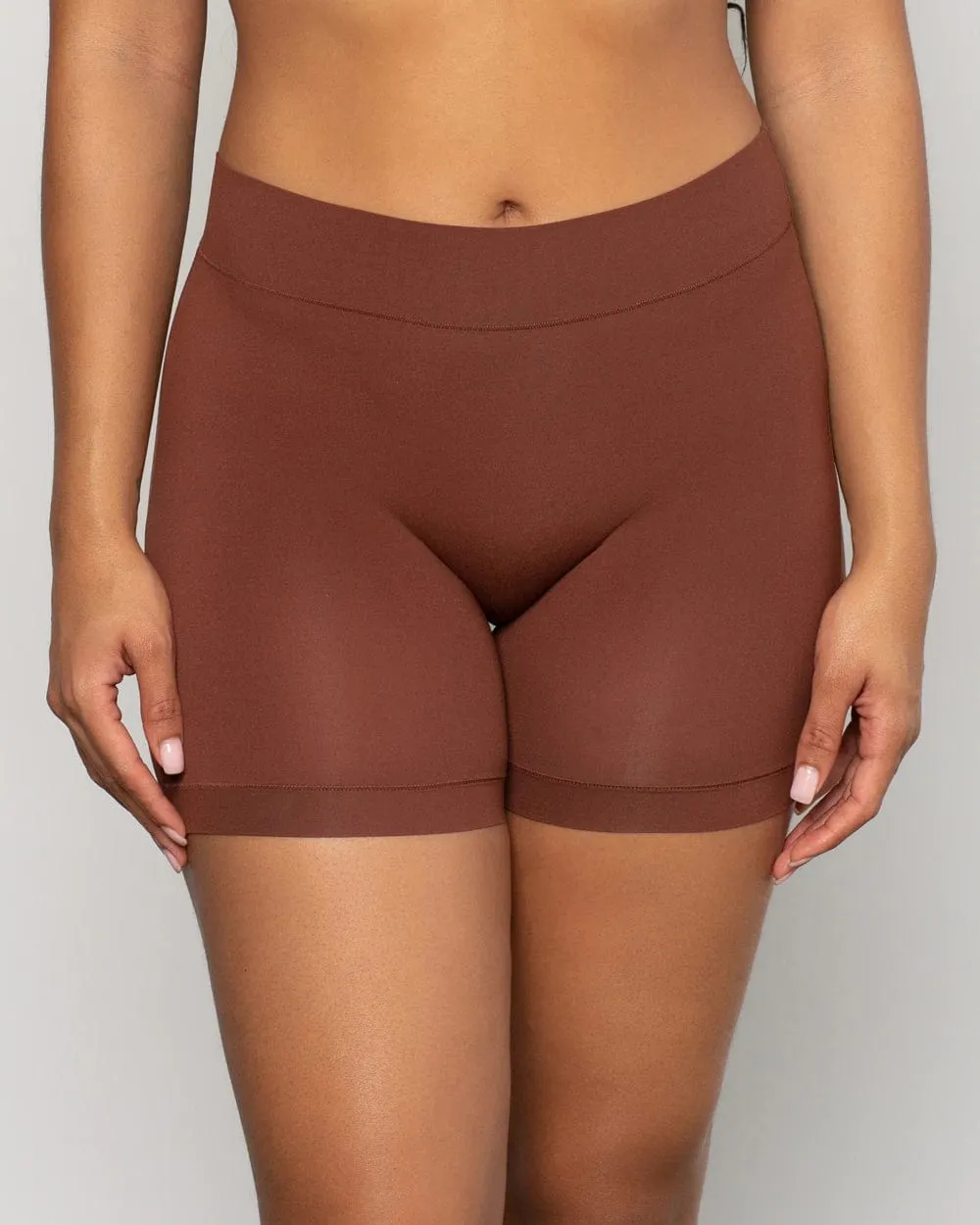 Slip Short - Chocolate Nude