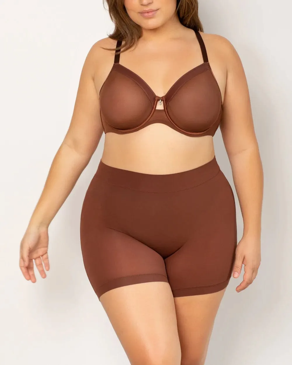 Slip Short - Chocolate Nude