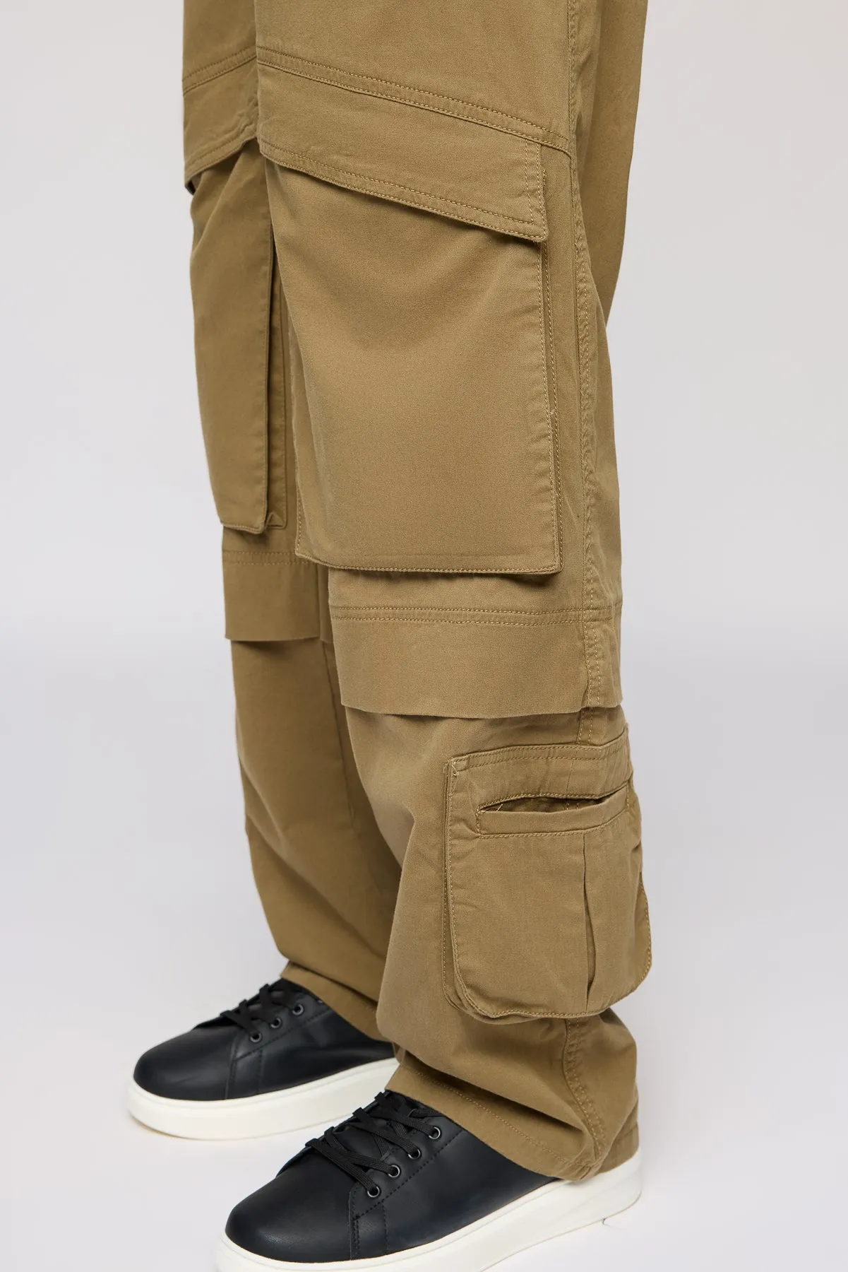 Somber Tan Men's Relaxed Fit Cargo Pants