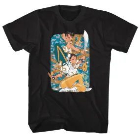 Street Fighter Dual Chun Li Men's T-Shirt