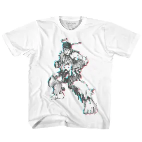 Street Fighter Glitch Fighter Toddler T-Shirt