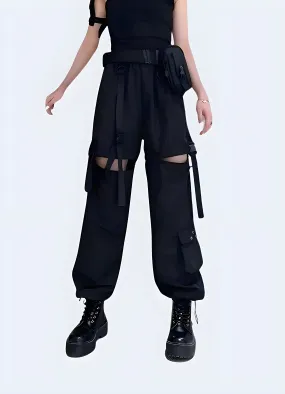 Women's High-waisted Cargo Pants