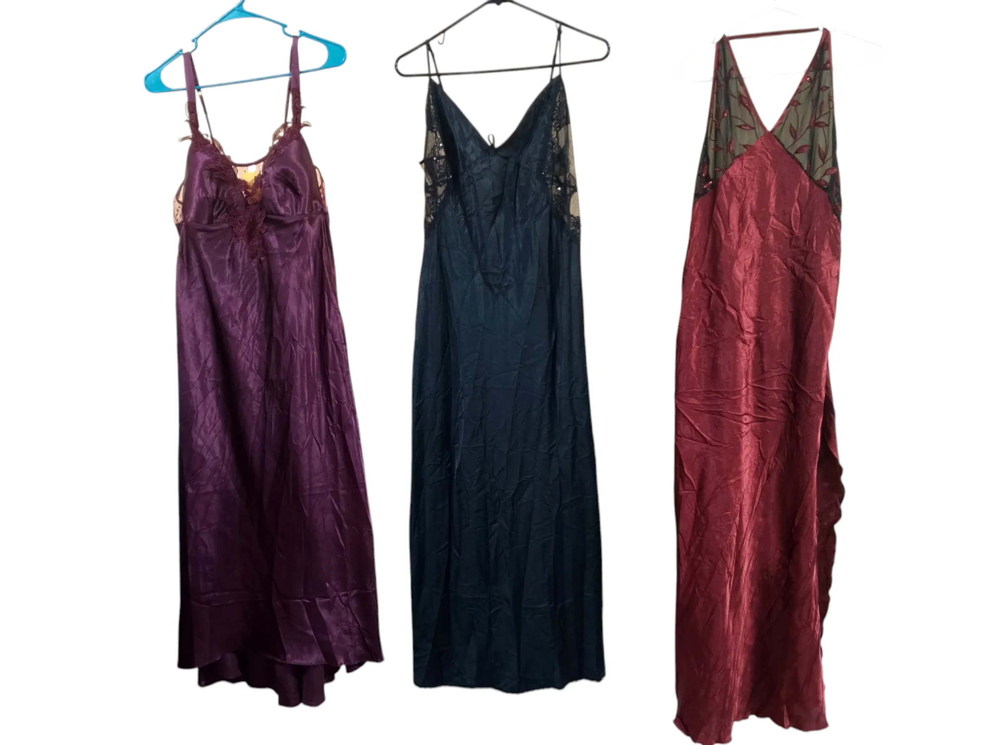 Y2k Aesthetic Long slip dresses - 14 pcs