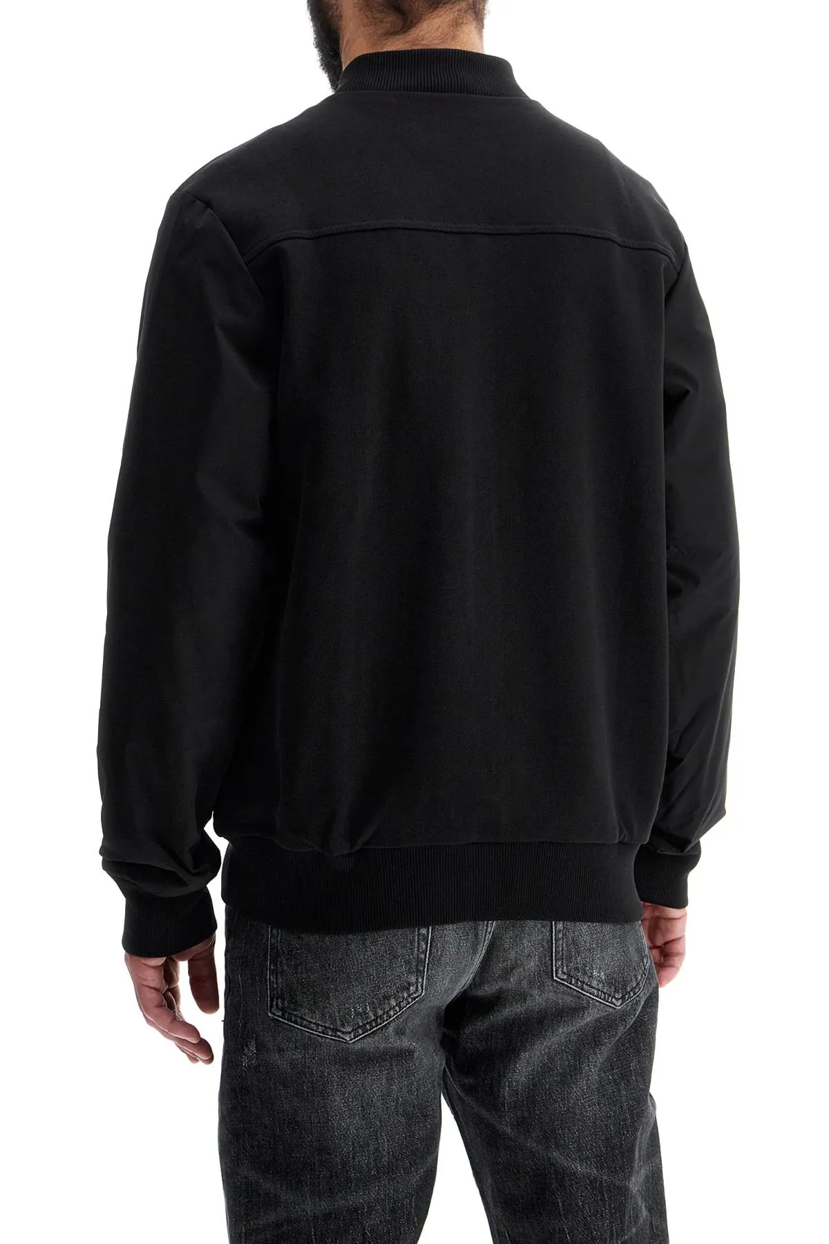 Zip Bomber Cotton Sweatshirt